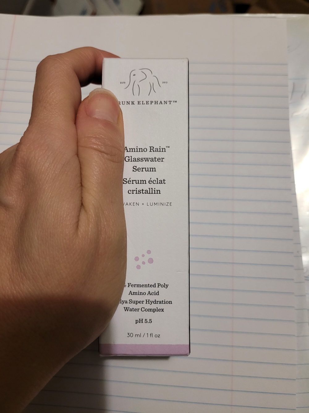 Drunk Elephant Amino Rain Glasswater Serum - 50 ML